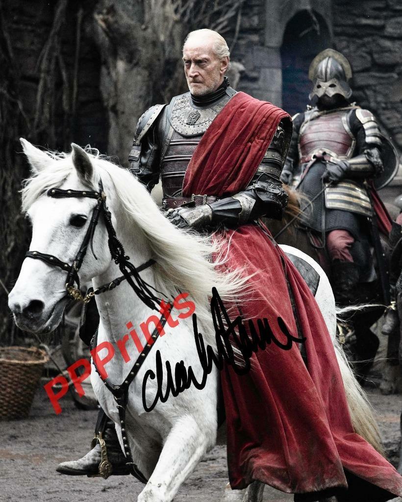 CHARLES DANCE Game of Thrones SIGNED AUTOGRAPHED 10X8 REPRODUCTION Photo Poster painting PRINT