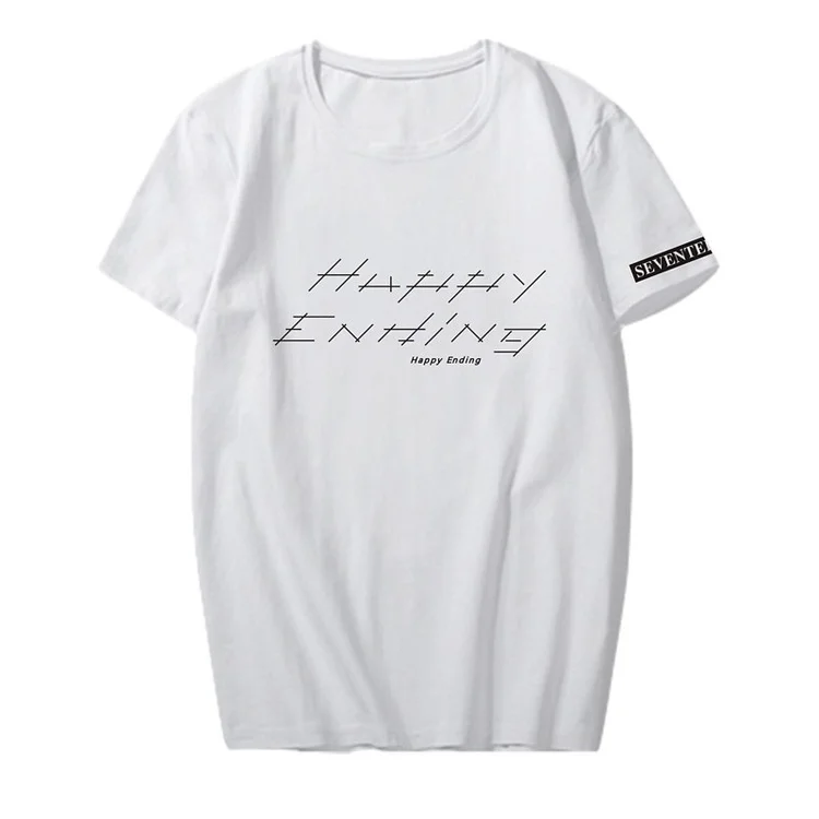 SEVENTEEN Happy Ending Print T-shirt
