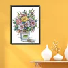 (Stamped/Counted) Colorful Vases-14CT Cross Stitch 33*44cm/12.99*17.32in