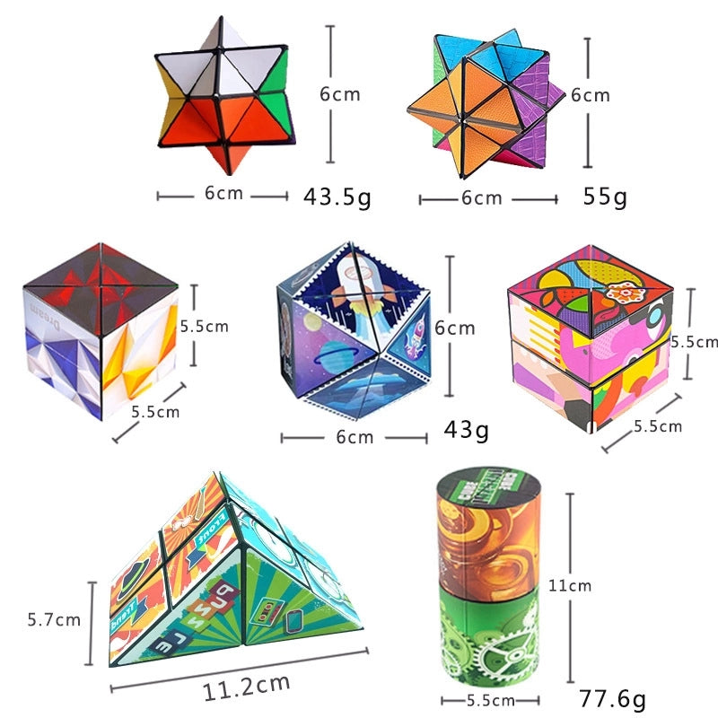 Intellect Rubik’s Cube Kids(7-16years) Square Plastic Toys