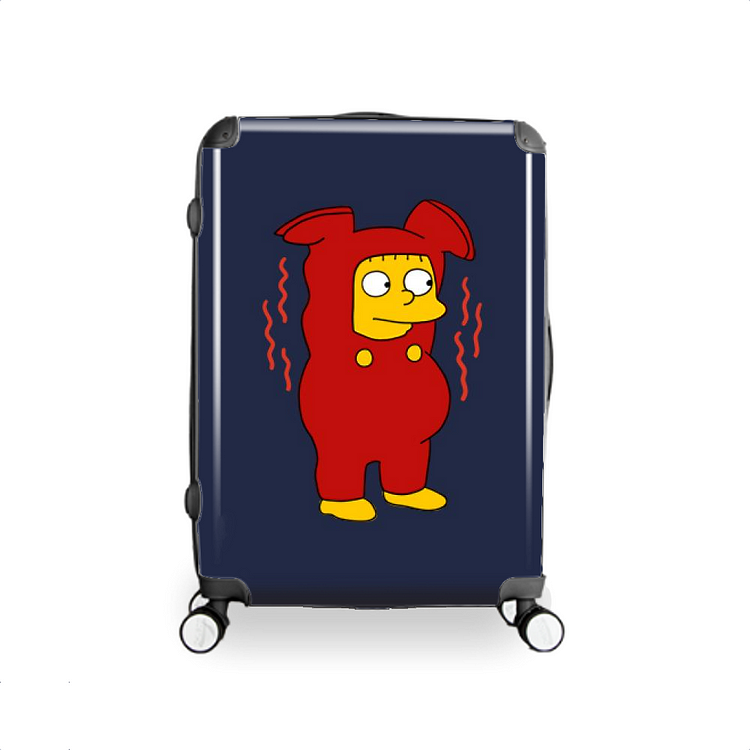 Ralph Wiggum In Red Colour, The Simpsons Hardside Luggage