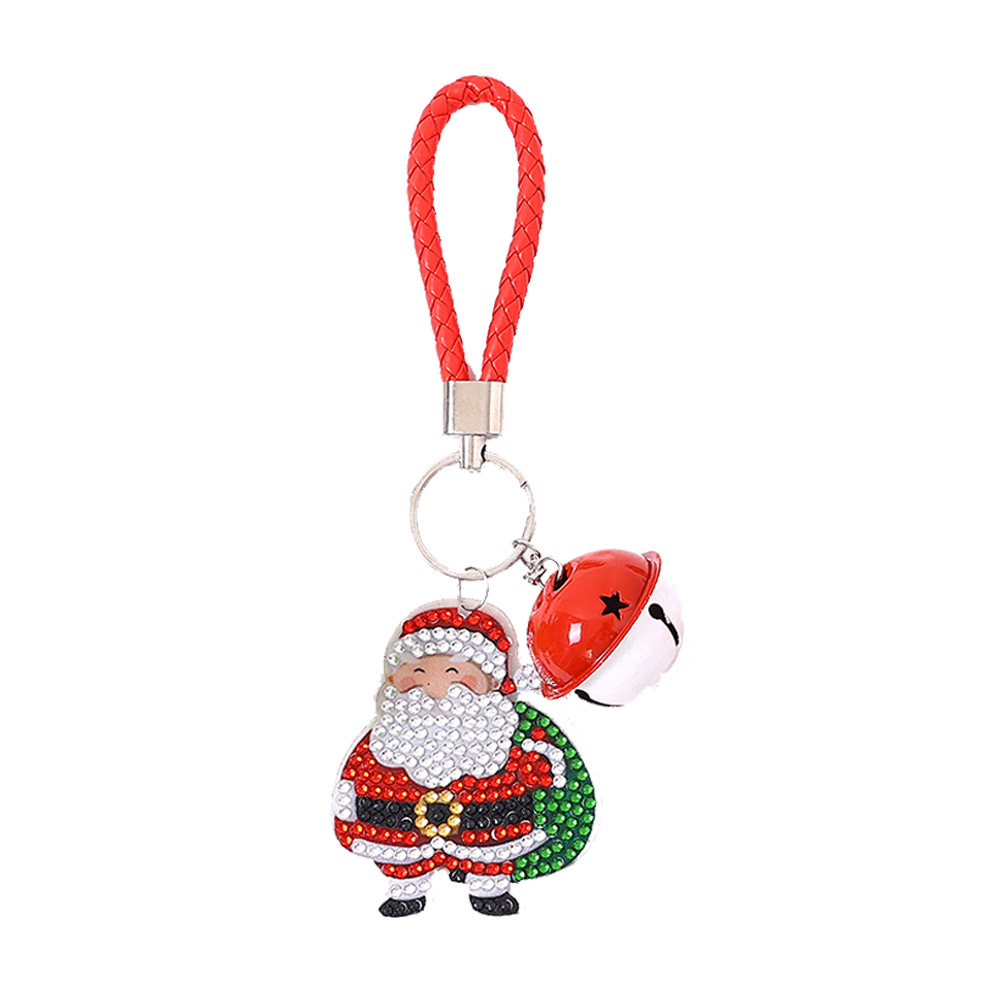 

Santa Claus Double Sided - 5D DIY Craft Keychain, 501 Original