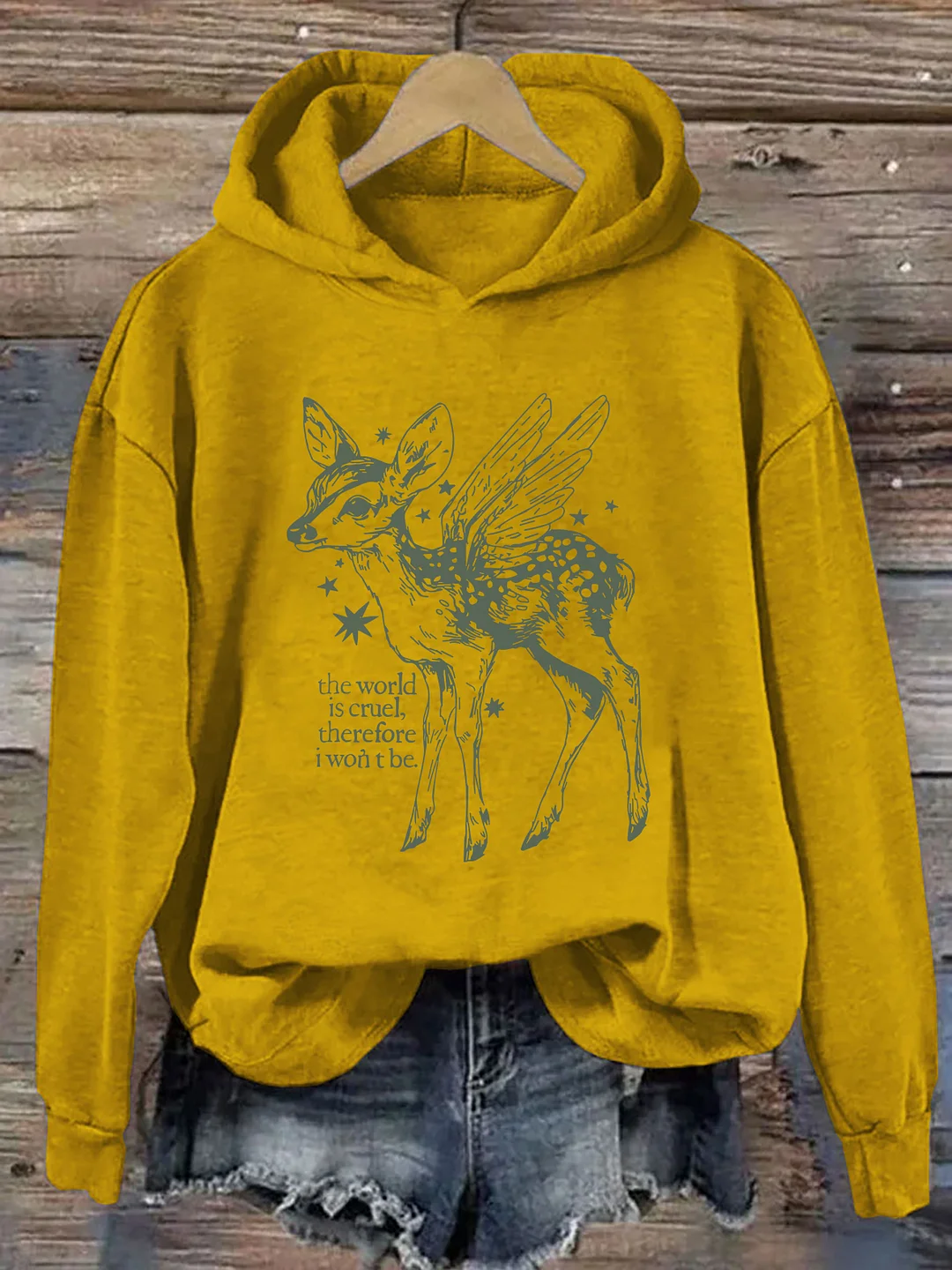 The World Is Cruel Therefore I Won't Be Hoodie