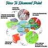8pcs DIY Beach Acrylic Diamond Painting Coaster