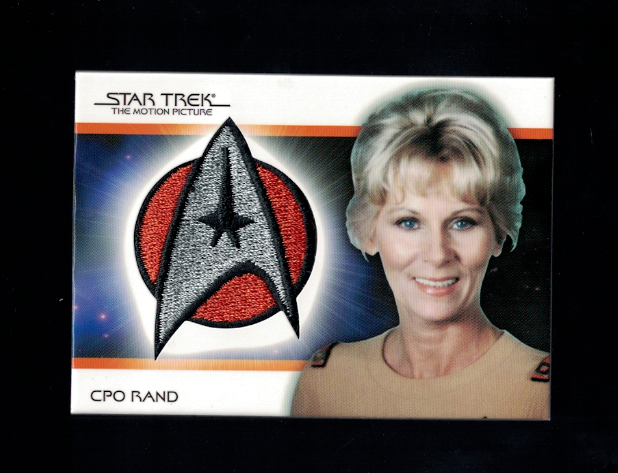 Star Trek The Motion Picture CPO Rand Uniform Patch 2010 Rittenhouse PC9 44/250