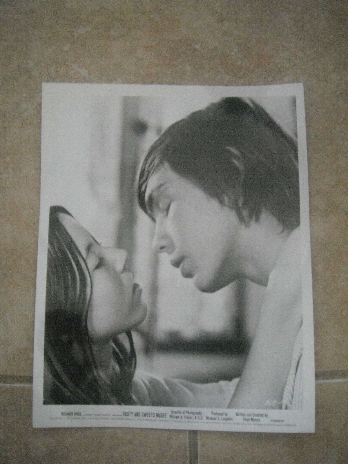 Dusty & Sweets McGee 1971 Fredell Ryder B&W 8x10 Promo Photo Poster painting Lobby Card #5