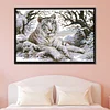 Tiger-14CT Stamped Cross Stitch Kit(51*36cm)