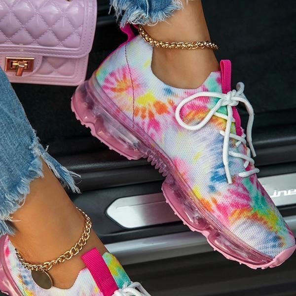Susiecloths Women's Colorful Air Cushion Sneakers