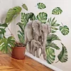 Nature Plants Elephants Wall Sticker Home Kids Room Decor