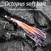 Fishing Trolling Lure Copper Head Octopus Squid Skirt Bait Seawater Fishing Lure