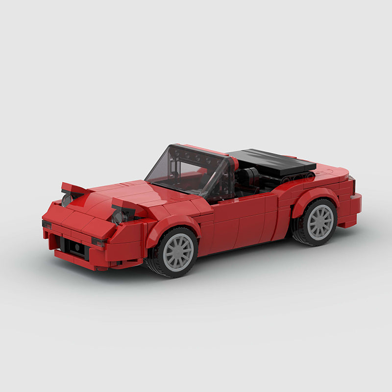 Mazda MX-5 Miata Convertible Custom Car MOC Minifigure Bricks monstertoys