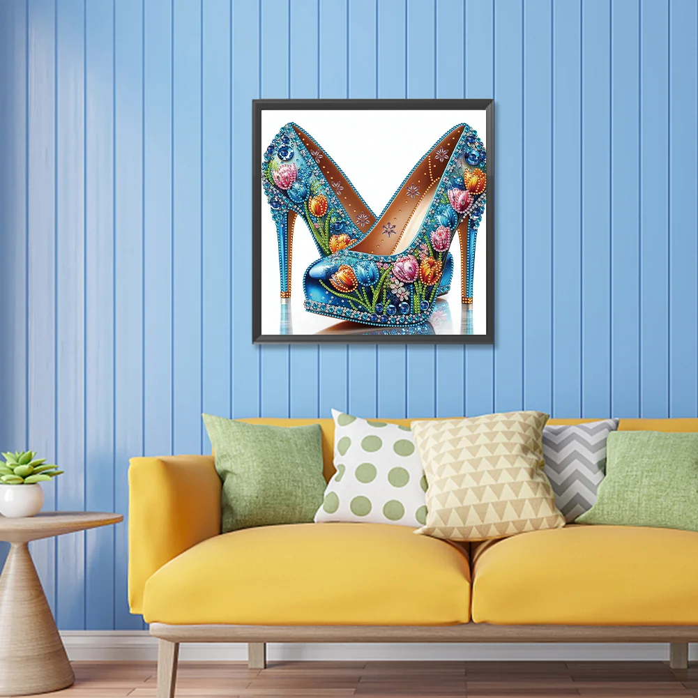 Diamond Painting - Partial Special Shaped Drill - High Heel(Canvas|30*30cm)