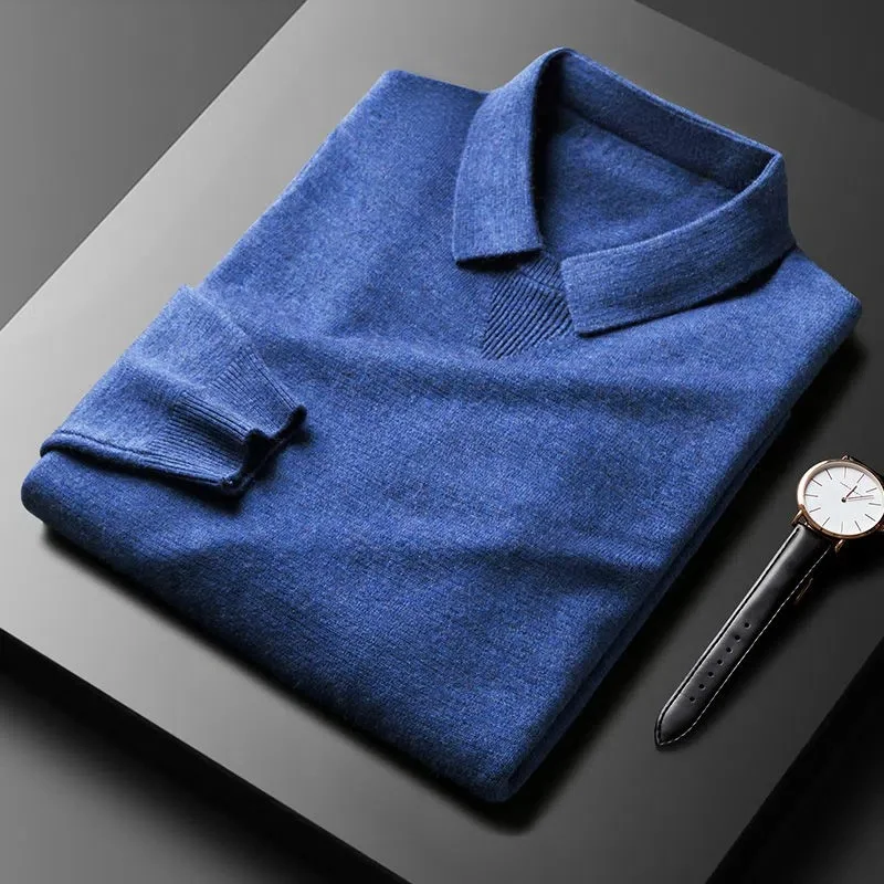 Luxurious Cashmere Polo Sweater for Unmatched Comfort and Style