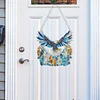 (US Local)DIY Diamond Painting Art Pendant Window Hanging Eagle Dream Catcher