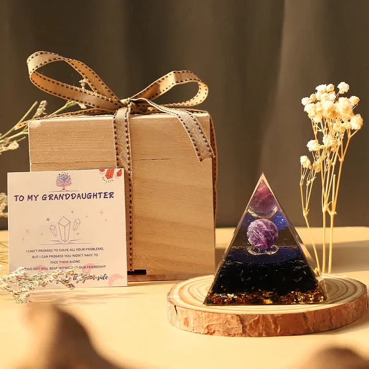 GRANDDAUGHTER - Deep In My Heart - Obsidian Reki Orgone Pyramid
