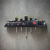 2Pcs Wall Mount Power Tool Storage Holder for Workshop Garage (Upper Lower)