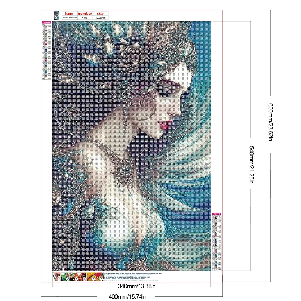 Diamond Painting - Full Round Drill - Beauty(Canvas|40*60cm)