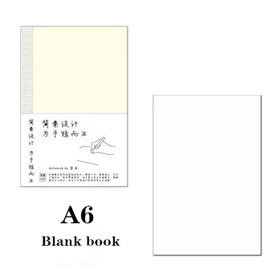 Fromthenon Journal Notebook Refill Planner Inserts Blank Grid Line Paper A5A6B6 Diary Book Inner Page School Office Stationery