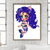 uk.everydayedeals (Limited Stock)Diamond Painting - Crystal Rhinestone - Girl