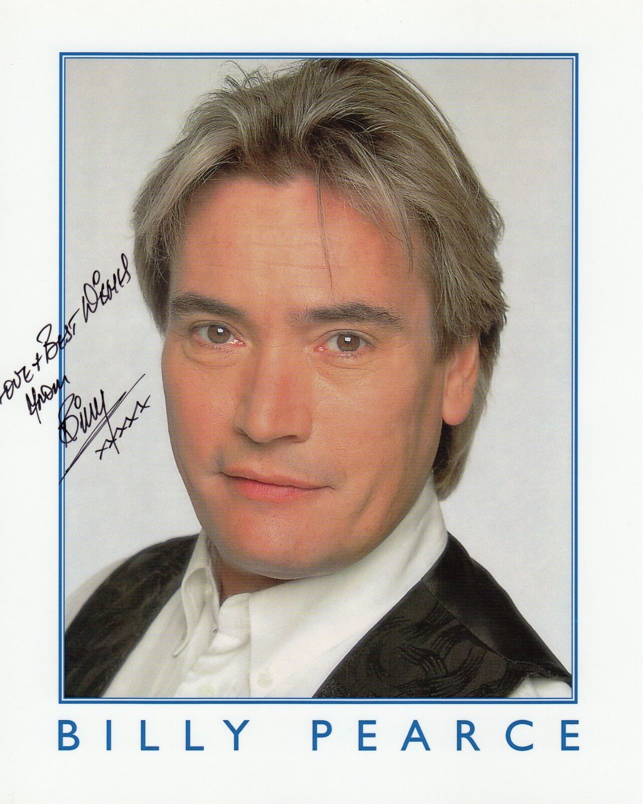 BILLY PEARCE AUTOGRAPH ACTOR, ENTERTAINER, COMEDIAN