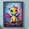 Dragon-Plein Rond Diamant Peinture-30X40CM