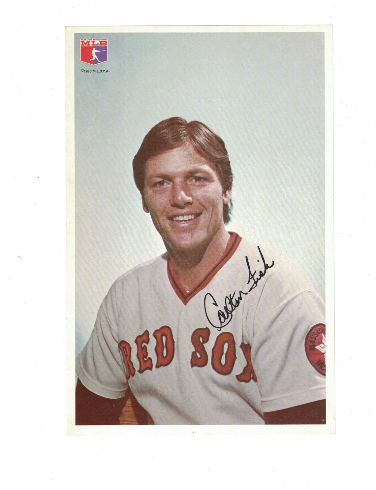 1976 Carlton Fisk Boston Red Sox Picture Pack 6 x 9