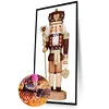 (30*60cm)Christmas Nutcracker - Crystal Rhinestone Diamond Painting