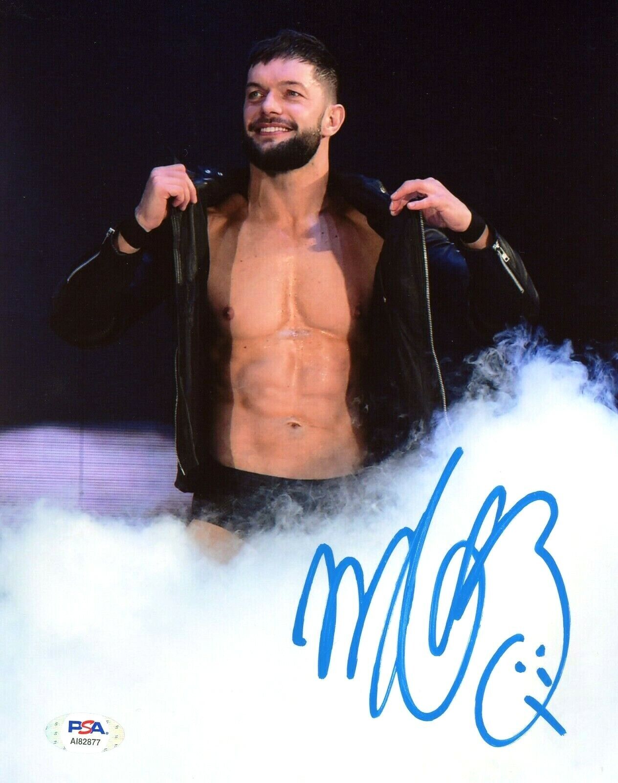 WWE FINN BALOR HAND SIGNED AUTOGRAPHED 8X10 Photo Poster painting WITH PROOF AND PSA DNA COA 52