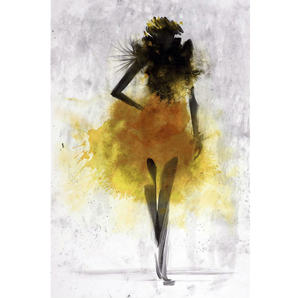 

Watercolor Girl Posters Painting Decorative Picture Abstract Art Figure (3, 501 Original