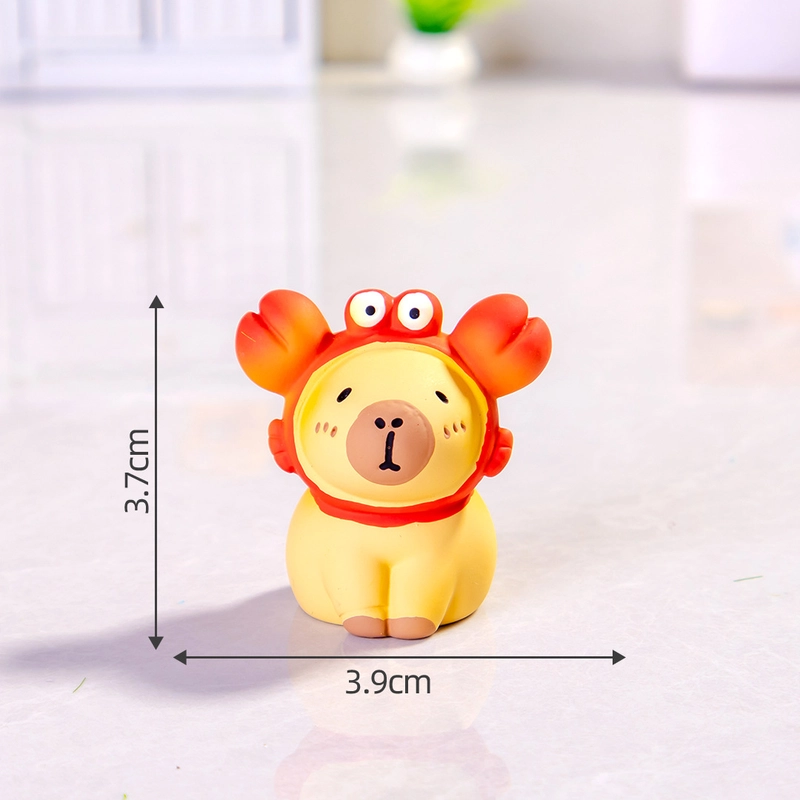 Animal Simulation Model Animal Capybara Resin Toys