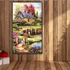 Beautiful Scenery-Partial Special Shaped Diamond Painting 40*70CM (Big Size)