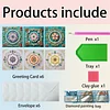 6Pcs Diamond Painting Greeting Card Mandala Diamond Handmade Card Kit