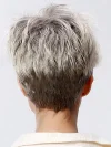 Silver Grey Fashionable Short Hair Pixie Cut Wigs