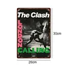 The Clash - Panneaux en &eacute;tain m&eacute;tallique(20*30cm/30*40cm) - Musique