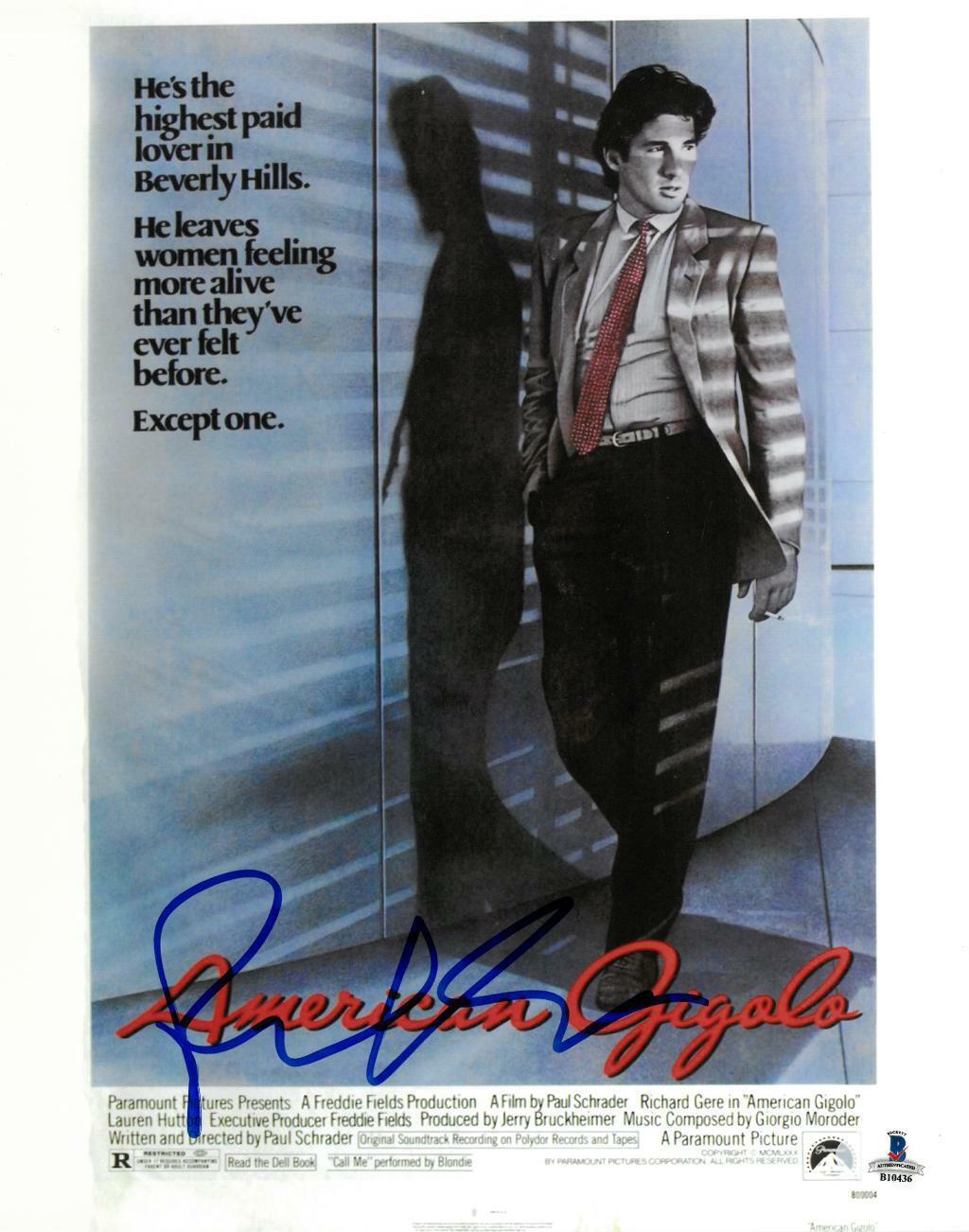 Paul Schrader Signed American Gigolo Autographed 8x10 Photo Poster painting BECKETT #B10436