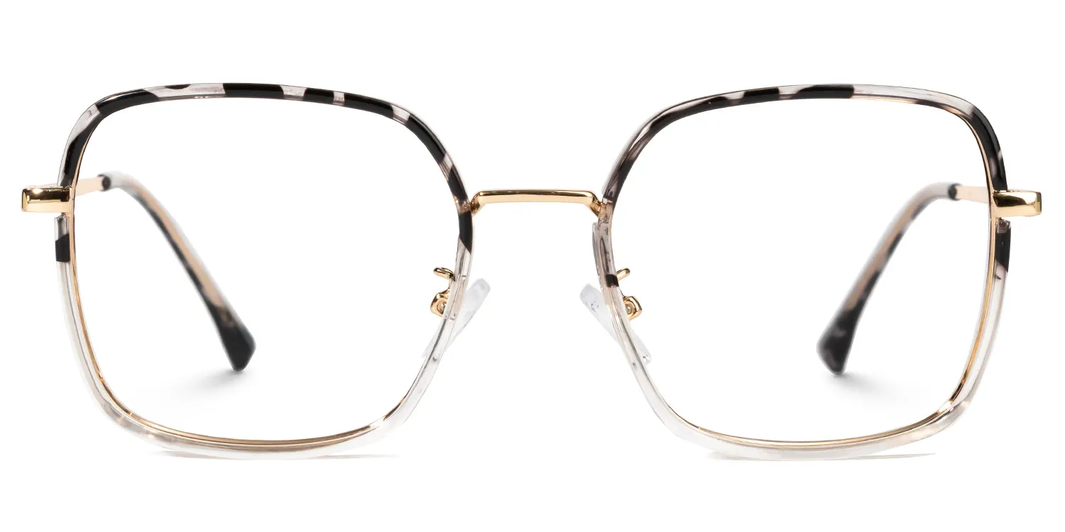 Kelby Schwarz-Tortoise Quadratisch Brille Schwarz-Tortoise