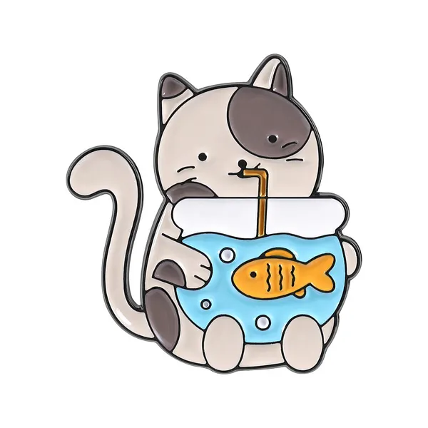 Foto del pin Cat In Its Fishbowl