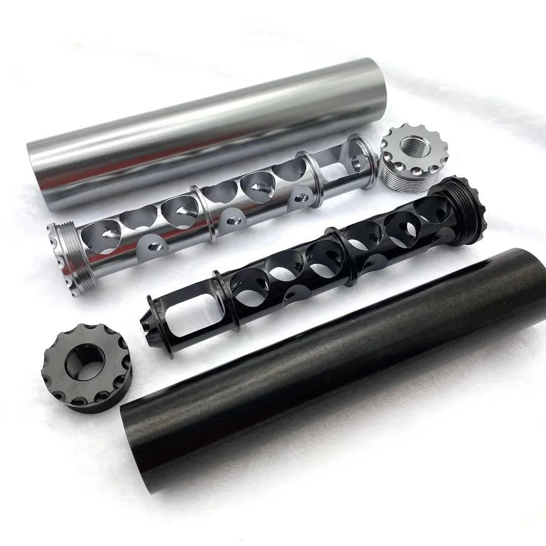 Monocore Single Core One Piece Aluminum 6.3''L 1.15''OD 0.3''ID 1/2-28 Solvent Trap Catch Fuel Filter For Napa 4003 Wix 24003