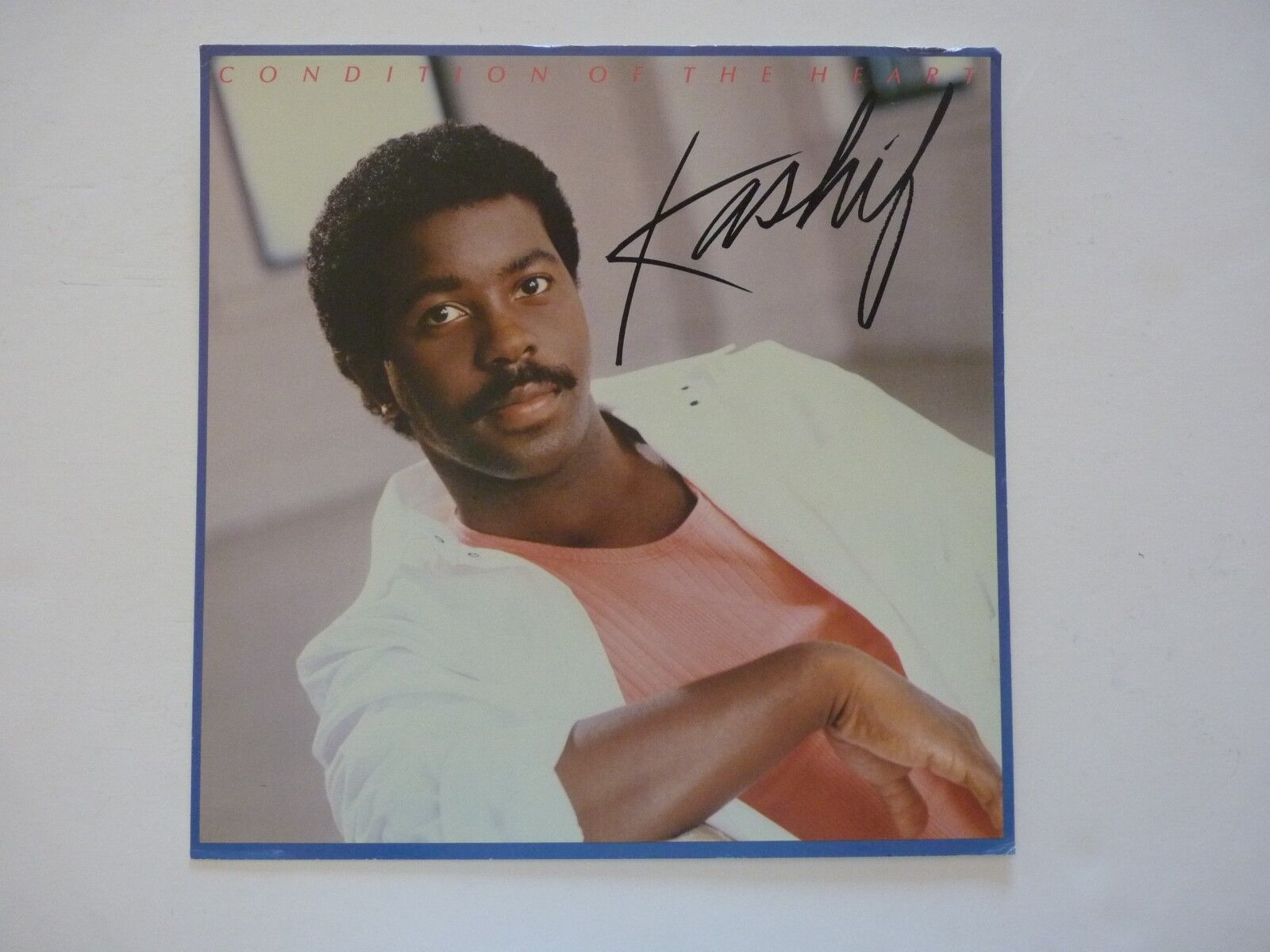 Kashif Condition of the Heart LP Record Photo Poster painting Flat 12x12 Poster