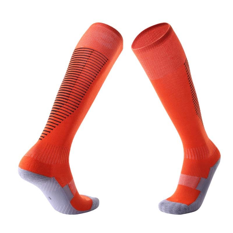 Letclo™ Thickened Long Tube Adult Children Soccer Socks 2 Piece Set letclo Letclo