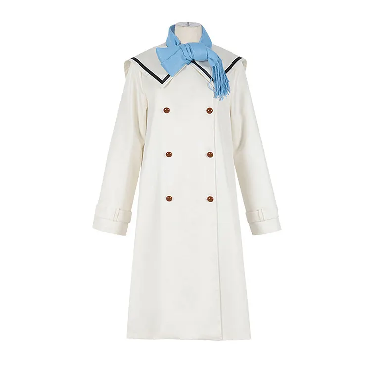 Frieren:Beyond Journey's End 2023 Frieren White Coat Outfits Cosplay Costume Halloween Carnival Suit