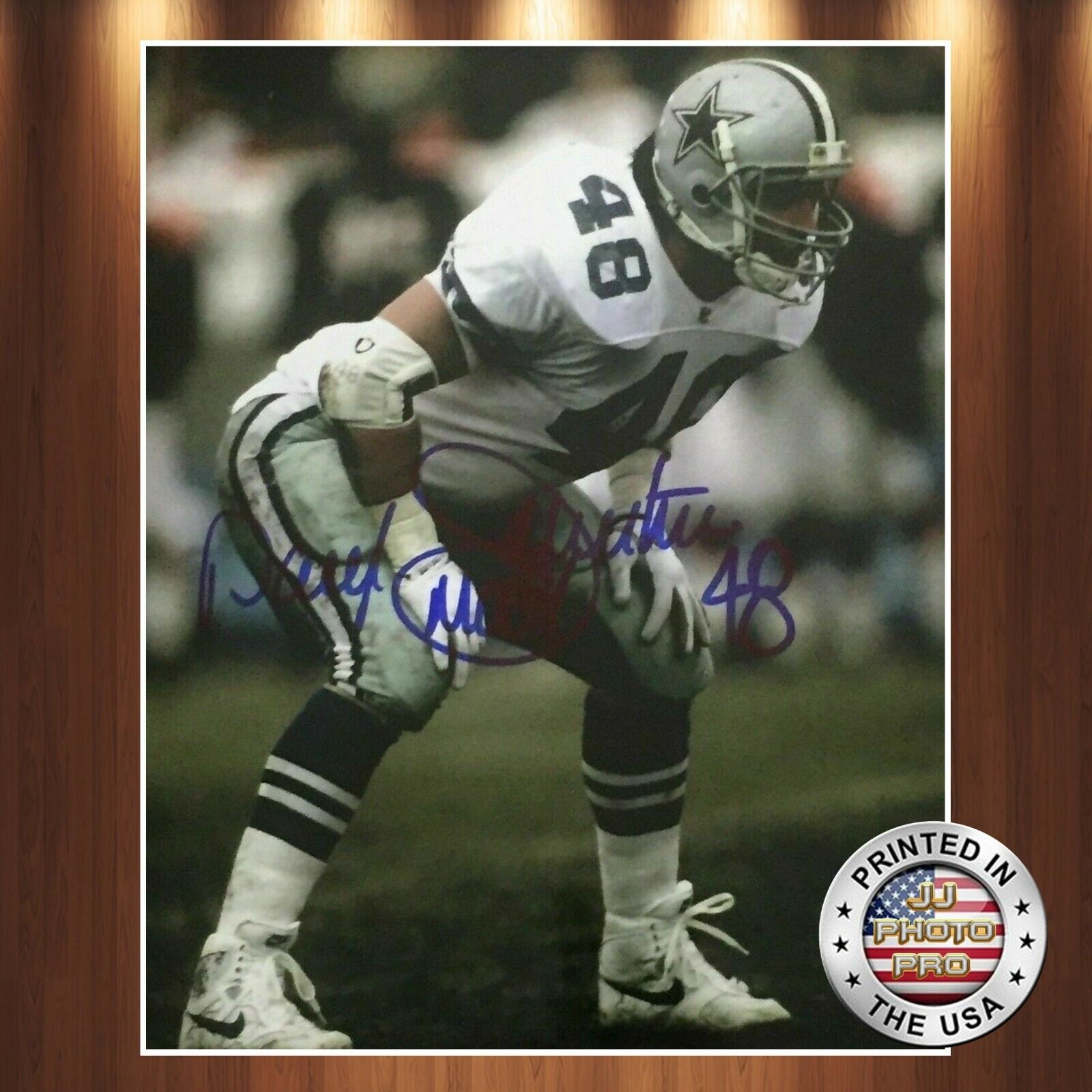 Daryl Johnston Autographed Signed 8x10 Photo Poster painting (Cowboys) REPRINT