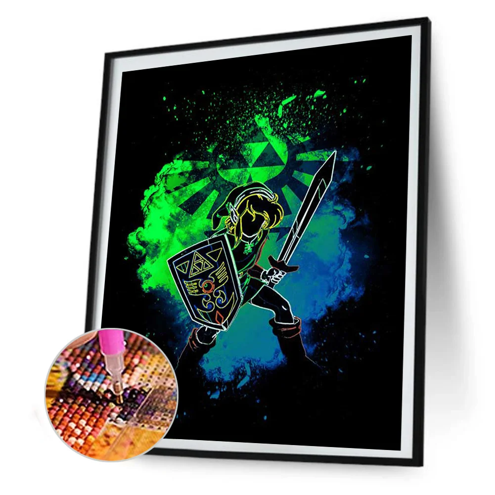 Roller Coaster Silhouette Diamond Painting 