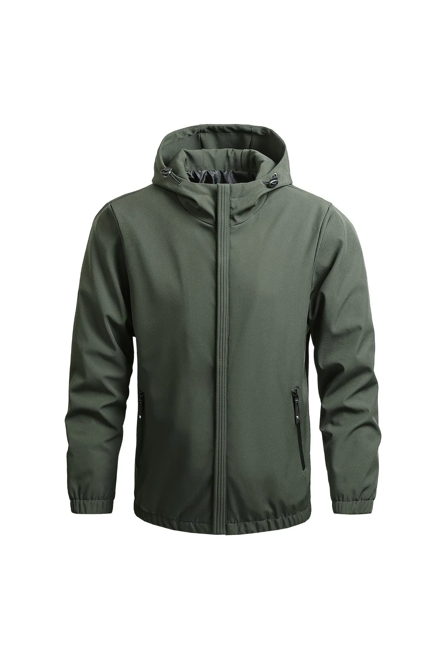 Men's Windproof Waterproof Shell Jacket &ndash; Lightweight Rain Layer