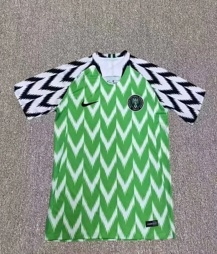 2018 Nigeria national team home jersey.