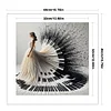 (Stamped/Counted) Piano Girl-11CT Cross Stitch 40*40cm