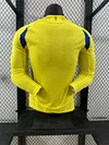 2024/2025 Player Version Al-Nassr Home Long Sleeve Football Shirt 1:1 Thai Quality