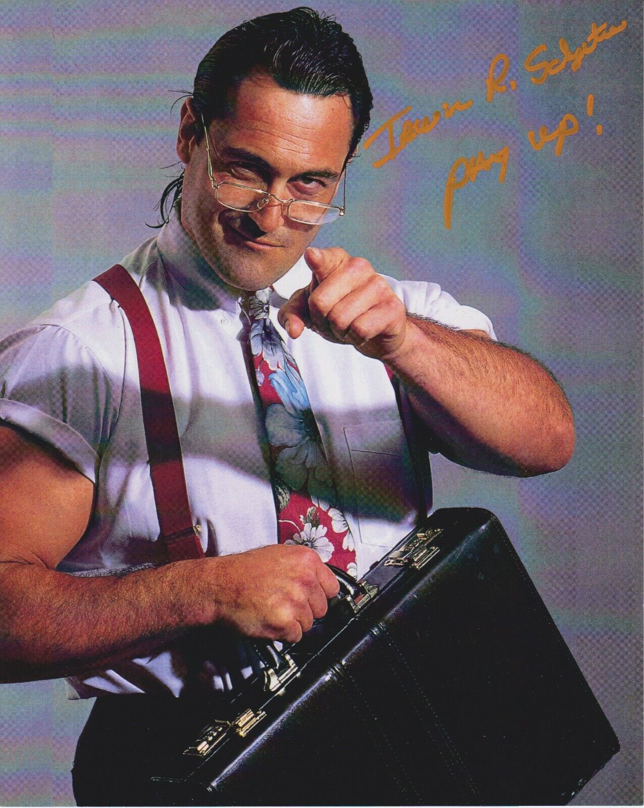 Irwin R. Schyster IRS Autographed Signed Auto 8x10 Photo Poster painting WWF AWA WCW HOF w/ COA