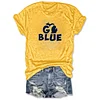 Go Blue Michigan Wolverines Tee