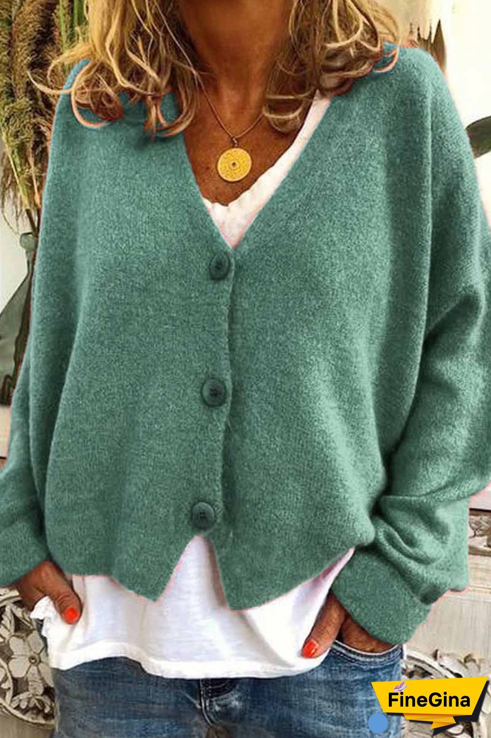Casual Loose Knitted Cardigan